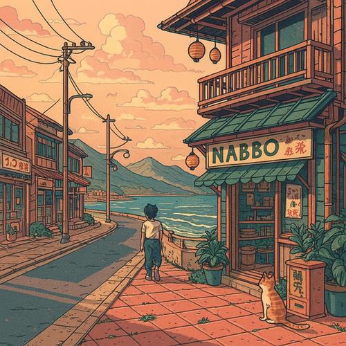 a town with an ocean view