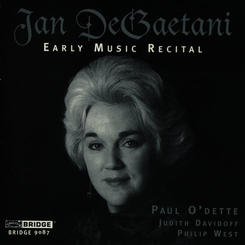 DeGaetani: Early Music Recital
