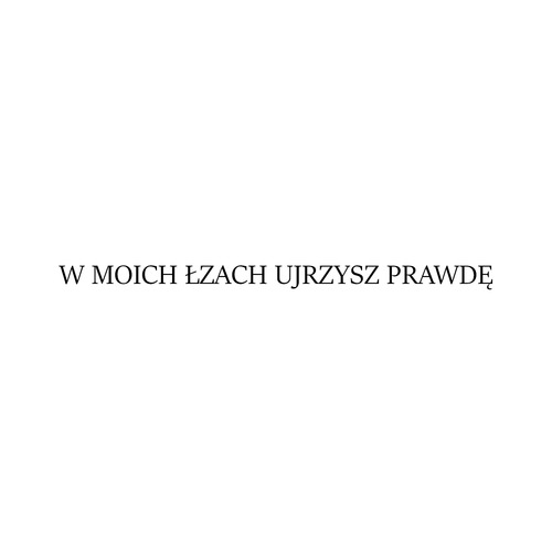 w moich łzach ujrzysz prawdę (Explicit)