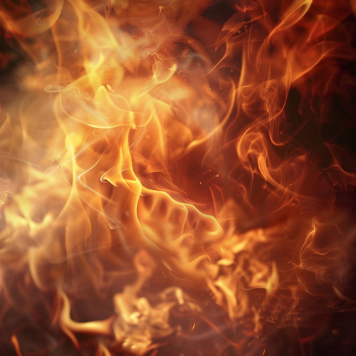 Reflective Fire Chill: Meditation Warmth