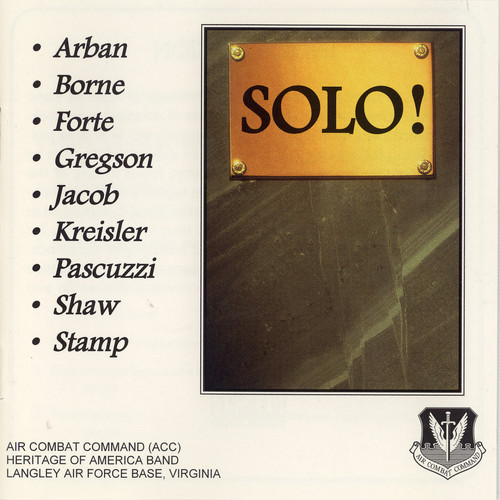 AIR COMBAT COMMAND HERITAGE OF AMERICA BAND: Solo!