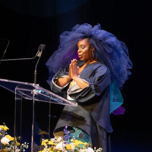 A Teal Bo Around an Orchid (Newark, NJ State of the City Address 2025)