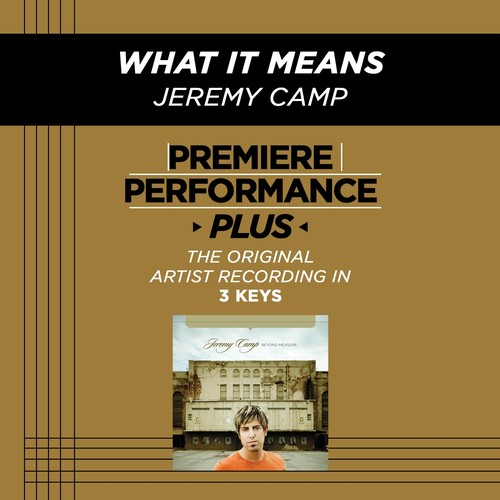 What It Means (Premiere Performance Plus Track)