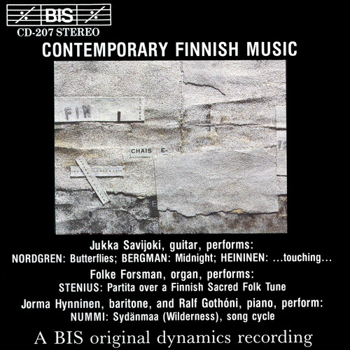 CONTEMPORARY FINNISH MUSIC