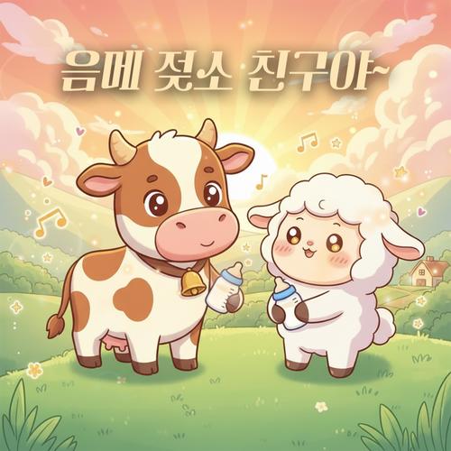 음메 젖소 친구야~