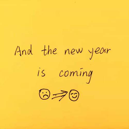 And the new year is coming