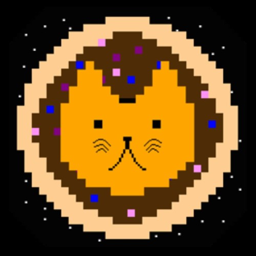 Cats On Donuts in Space