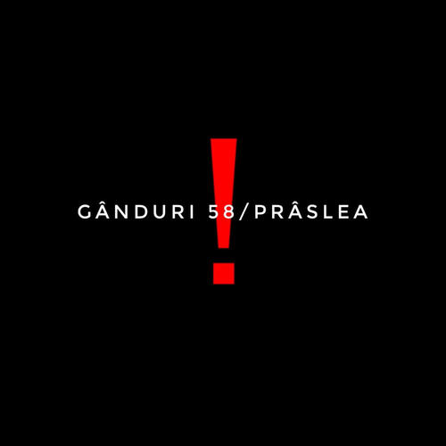 gânduri 58/prâslea (Explicit)