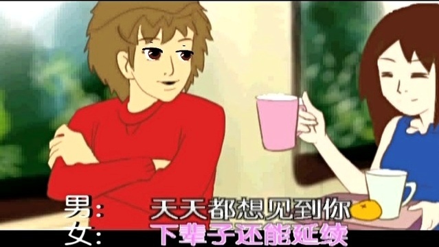 龙军 - 天天都想见到你 (KTV版)