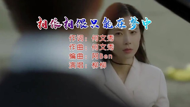 柳柳 - 相依相偎只能在梦中 (KTV版)