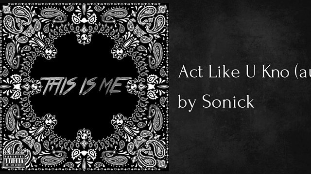 유소닉 - Act Like U Kno (音频版)