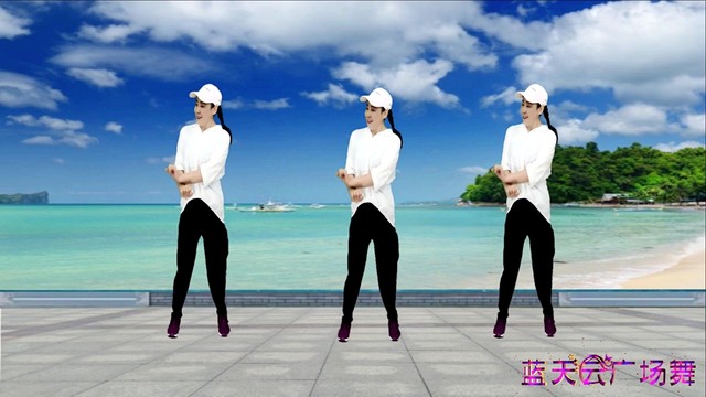 广场舞 - 甜蜜情歌《爱的不老童话》青梅竹马，两小无猜的把爱深扎 (广场舞)