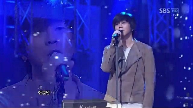 YB - 蓝鲸(SBS人气歌谣 11/12/18 live) (Live)