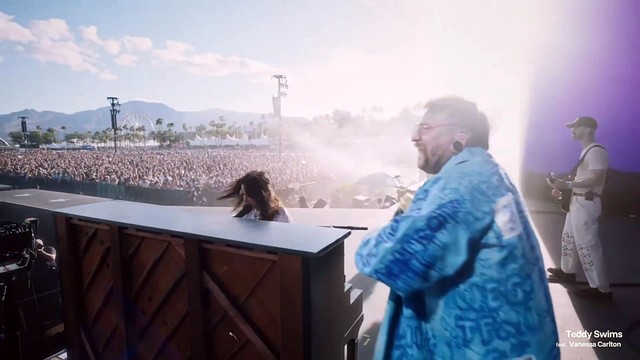 Teddy Swims - A Thousand Miles (2026 Coachella科切拉音乐节现场)