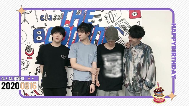 水果星球 - G.E.M.邓紫棋816生日！水果星球乐团，送上独家祝福 (小智/张旸/杨润泽/王舜禾)