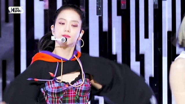 pretty savage (blackpink jisoo facecam) (live at inkigayo 2020