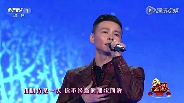 蔡少芬 - 平凡相恋 (2014央视元宵晚会 Live)