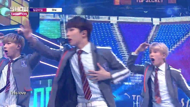 일급비밀 - She (Live At Show Champion 2017/02/08) (Live)