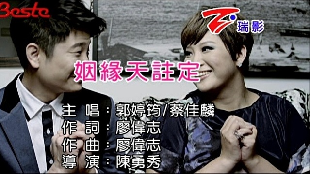 郭婷筠 - 姻缘天注定 (KTV版)