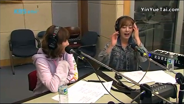 한선화 - KBS Kiss The Radio 善花提光熙 Cut 13/05/11