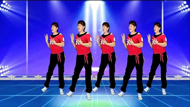 广场舞 - 健身操《烟雨人间》早晚半小时改善肩膀疼痛 (广场舞)