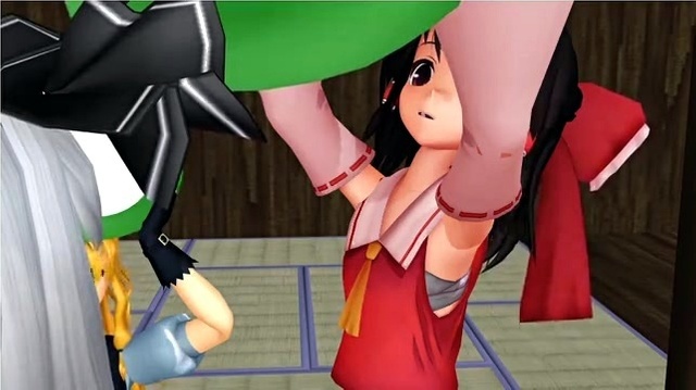 动画视频 - 【东方故事MMD】东方众遇到噗哟噗哟 (饭制版)