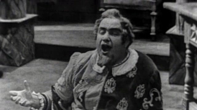 Leonard Warren - Cortigiani, vil razza dannata (Live On The Ed Sullivan Show, November 26, 1950)