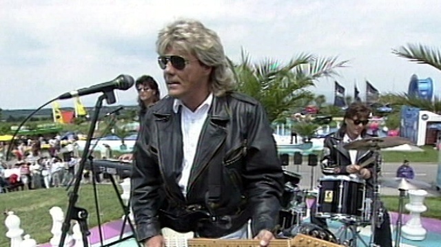 Blue System - Testamente D'Amelia  (ZDF-Fernsehgarten 30.06.1991) (Live)