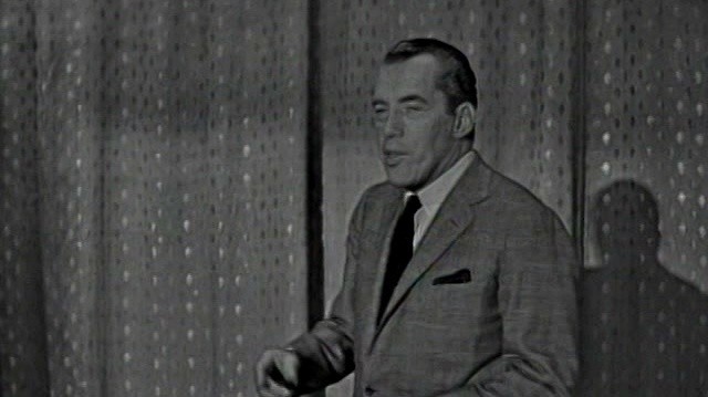 CLARK GABLE - In Rome With Ed (Live On The Ed Sullivan Show, August 7, 1960)