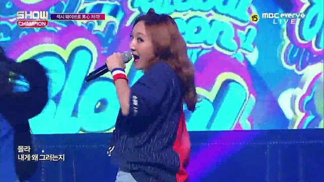 지아이 - 돌리고 돌리고 (Live At 쇼챔피언 Show Champion 2015/10/14) (Live)