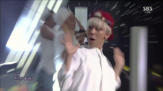 G-DRAGON - WHO YOU (Live At 人气歌谣 2013.09.22) (니가뭔데)