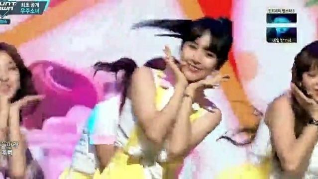 WJSN (宇宙少女) - BeBe & 是秘密啊 - Mnet M!Countdown 现场版 16/08/18 (Live)