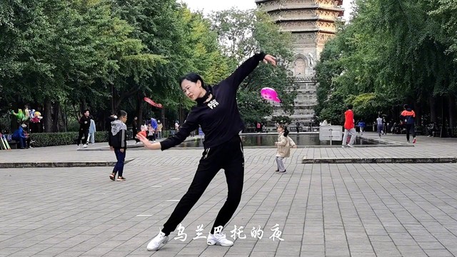 广场舞 - 玲珑广场舞《乌兰巴托的夜》灵动飘逸，这是一支属于梦璇的舞蹈！ (广场舞)