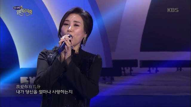 周炫美 - 월량대표아적심 (Live At 열린음악회 2017/01/29) (Live)