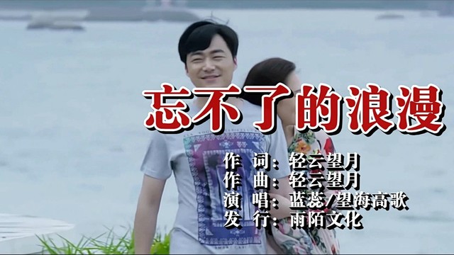 蓝蕊 - 忘不了的浪漫 (KTV版)