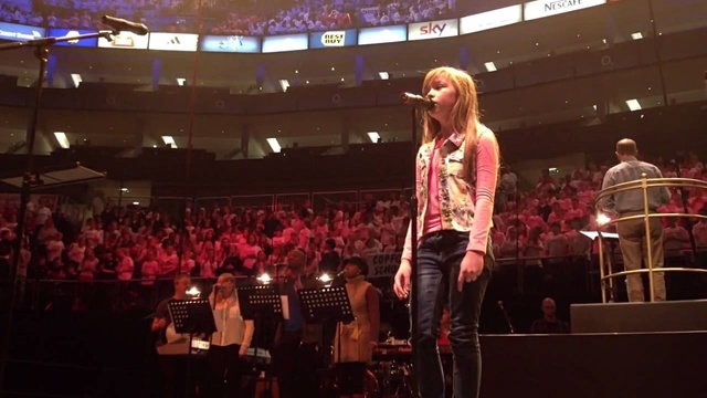 Connie Talbot - Rolling in the Deep (Live At Young Voices event O2 Arena)