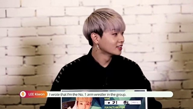 Rainz - 171102 pops in seoul 现场 - 李起元 selfintroduction (Live)