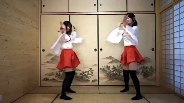 舞蹈视频 - 【瞳酱&弦】神的随波逐流【❀新年快乐❀】 (饭制版)