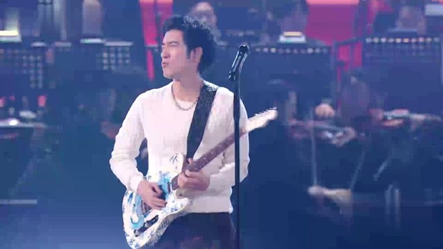 王力宏 - 改变自己+一首简单的歌 (2024最美的夜跨年晚会现场)