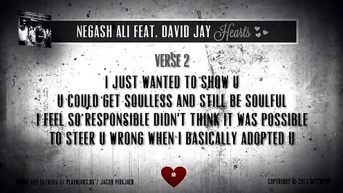Negash Ali - Hearts (歌词版)