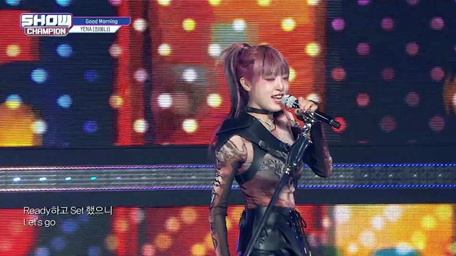 YENA - Good Morning (Live at Show Champion 24/01/31)