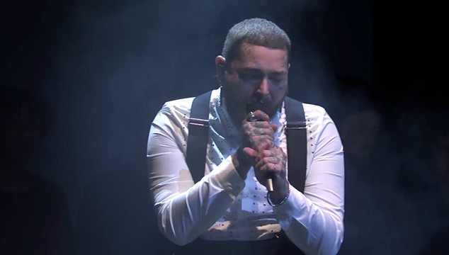Post Malone - Love/Hate Letter to Alcohol (Live On SNL)