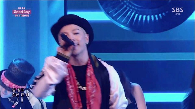 GD X TAEYANG - GOOD BOY (Live At 1214 SBS Inkigayo)