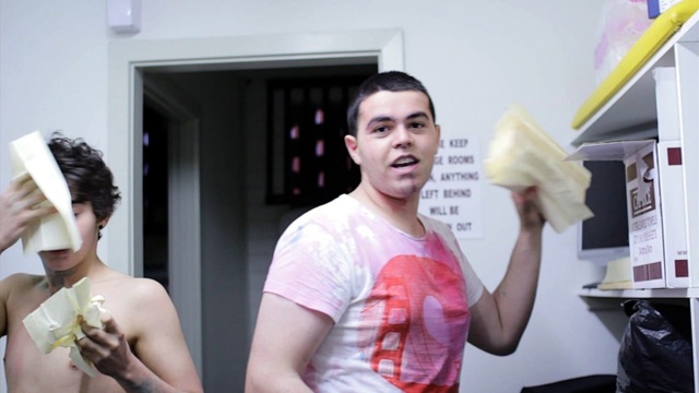 The Janoskians - Coloured Milk Photo Shoot Behind The Scenes