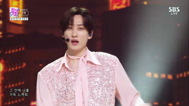 银赫 - be (Live At SBS inkigayo 21/10/24)