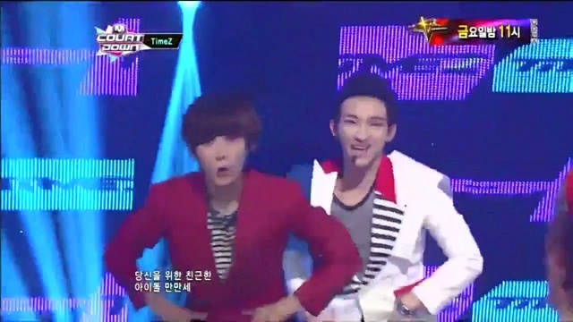 TimeZ - 偶像万万岁 Mnet M!CountDown现场版 12/11/08 (Live)