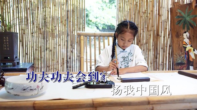 宿雨涵 - 从小学书法 (KTV版)