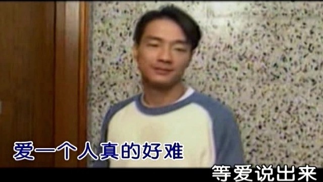 伯阳 - 等爱说出来 (KTV版)