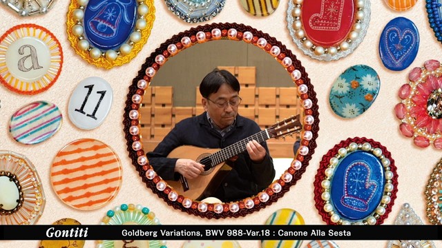 GONTITI - Goldberg Variations, BWV 988 - Var. 18: Canone Alla Sesta