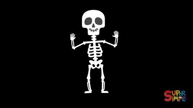 the skeleton dance | halloween song for kids
